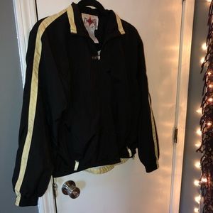 Black & Yellow Windbreaker